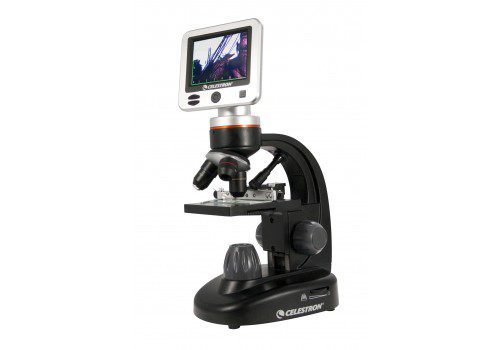 Celestron CM44347 Microscopio Digitale da 5 Mpixel con Schermo LCD TFT 4.3″ e Uscita Video 
