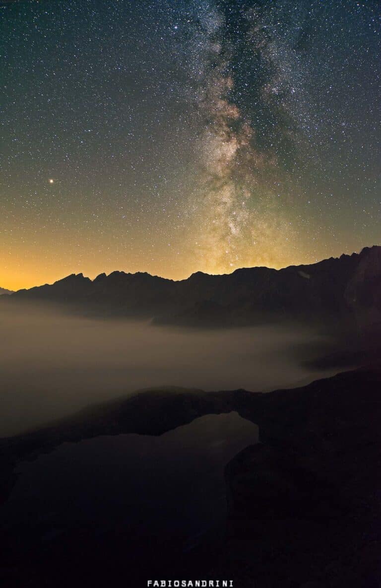 Via Lattea - Lago Nero