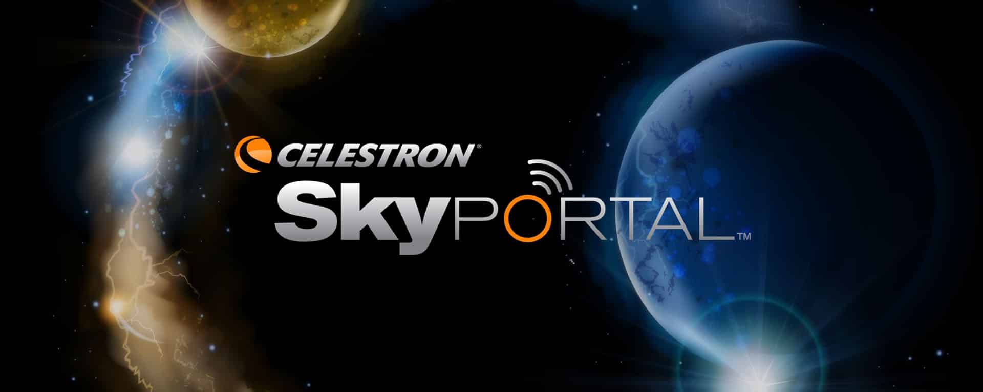 celestron sky portal banner home