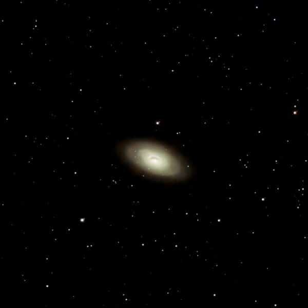 Black Eye Galaxy - 11 minuti di posa - Pontresina CH