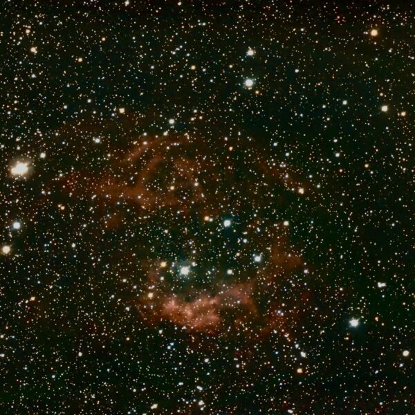 Lower's Nebula - 30 minuti di posa - Centro di Milano