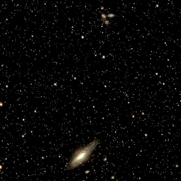 Stephan’s Quintet e NGC7331 - 15 minuti di posa - Pontresina CH