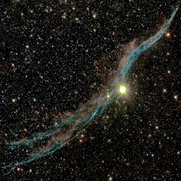 Nebulosa Velo - 20 minuti di posa - Pontresina CH