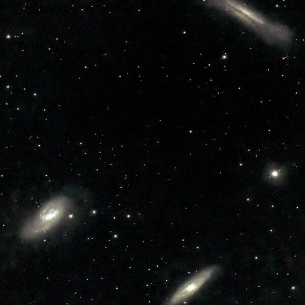 NGC3628-M66-M65 - 10 minuti di posa - Pontresina CH