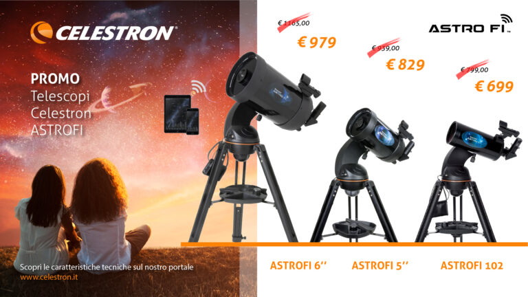 Scopri di più sull'articolo Promozione telescopi ASTROFI